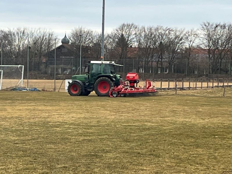 Platzsanierung für die Rückrunde